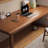Light chestnut color Rectangular Solid Wood writing desk-118342512
