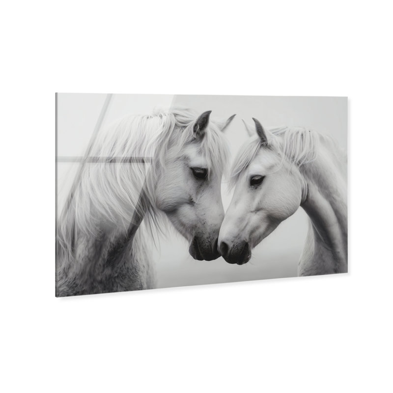 Twin Souls I Print by Oliver Gal, 10"H x 15"W, High-Gloss Acrylic Print