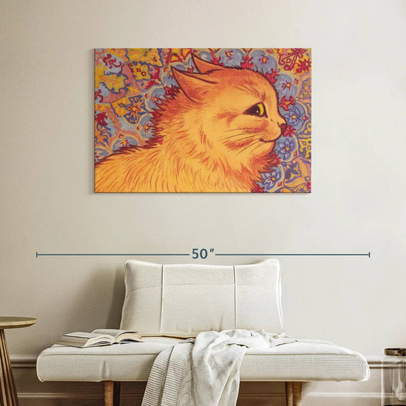 Profil de chat, H 26 po x l 39 po