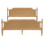 Structure de lit en rotin de style traditionnel pour grand lit, sans sommier tapissier, noyer antique-1549049360-1549049362