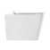Concorde Back-To-Wall Toilet Bundle 0.8/1.6 GPF Dual Flush In Glossy White With Flush Plate