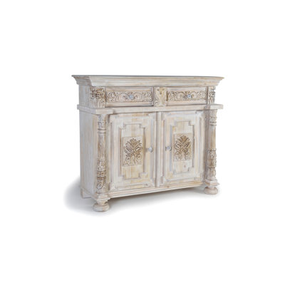 Alfeu 120Cm Wide 2 Drawer Mango Sideboard