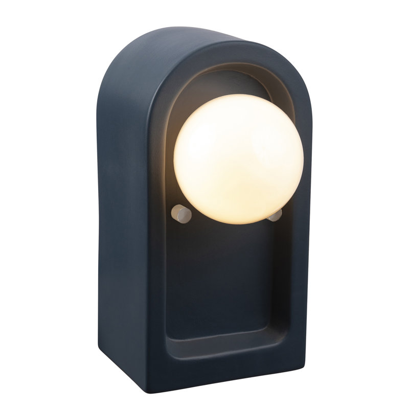 Rosalino Ceramic Flush Mounted Sconce, Midnight Sky