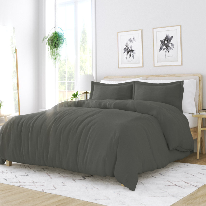 Luxury Ultra Soft Twin/Twin XL Microfiber Duvet Cover Set