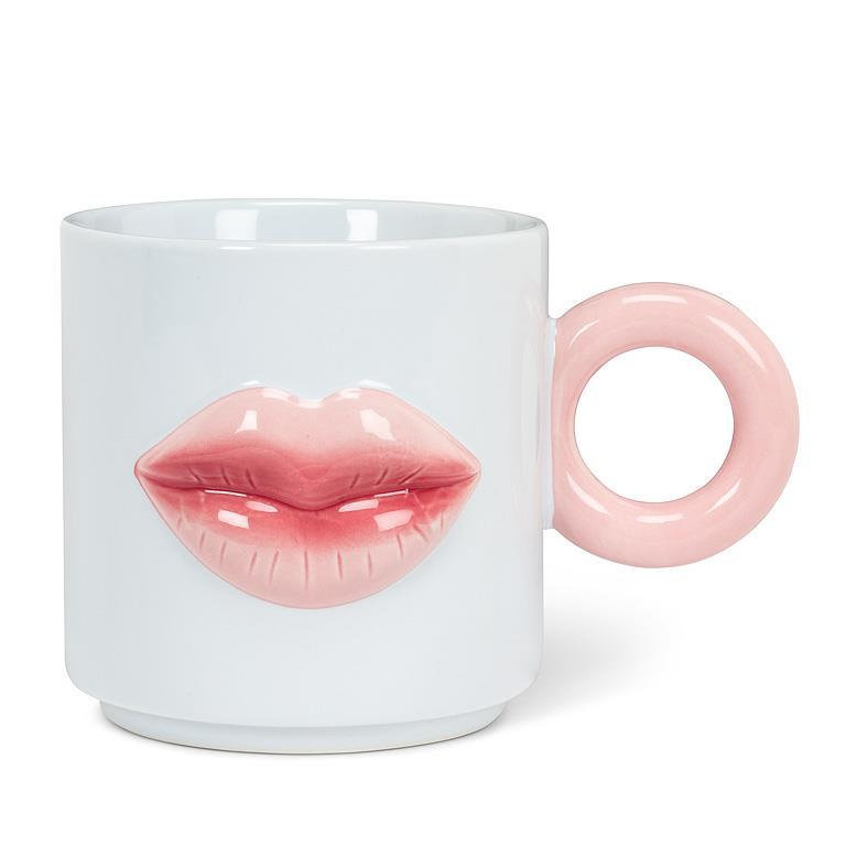 Embossed Lip Mug