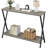 Entryway Table, Couch Table Behind Sofa,2-Tier Industrial Display Table with Shelves, Foyer Tables for Entryway, Foyer, Living Room, Bed Room