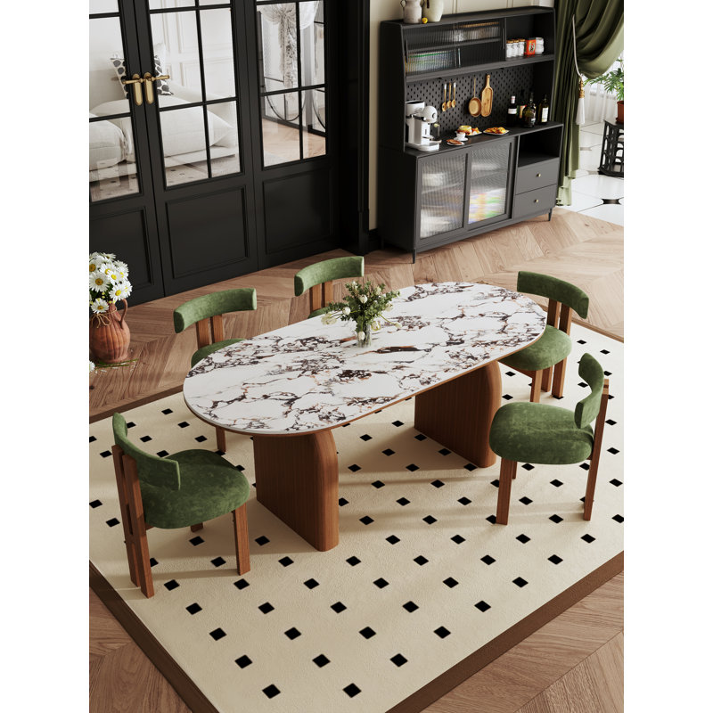 Table de salle à manger Gimora, H 30 po x l 71 po x P 31,5 po