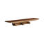 Tablettes murales en bois flottantes Sephine