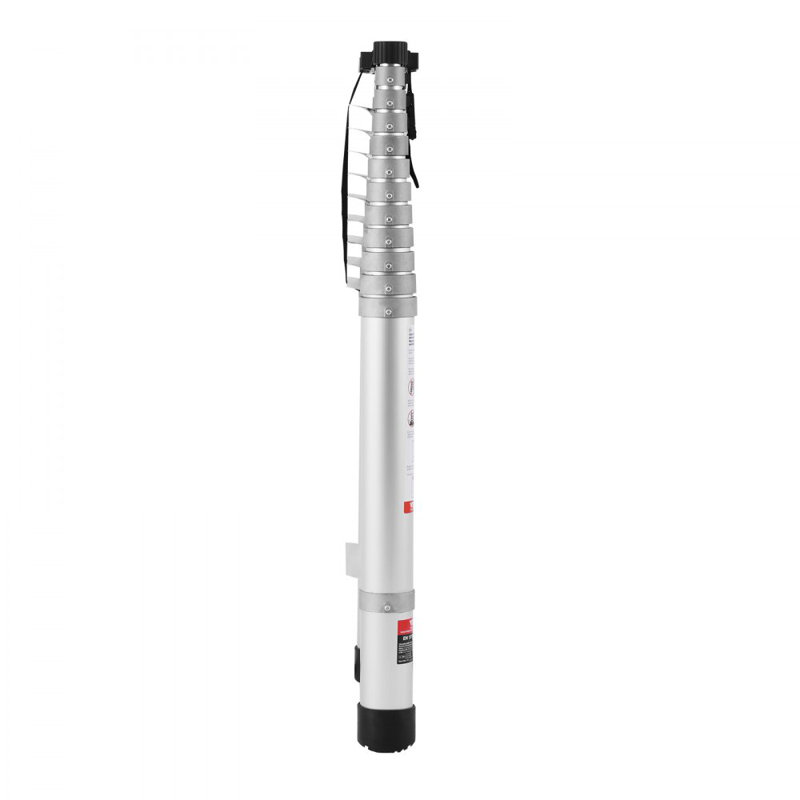 Échelle d'extension télescopique 16,4 pi multi-boutons rétraction 375 lb, 18.5