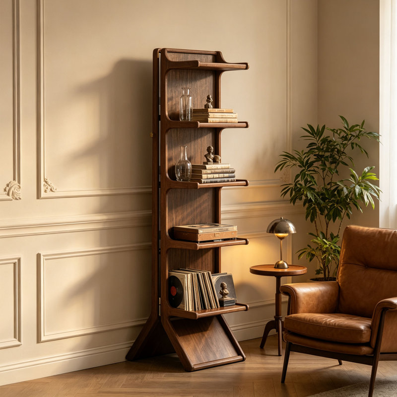 Bibliothèque créative de style italien