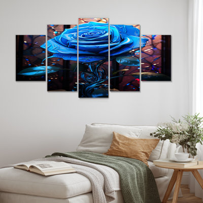 Godinne - Rose Wall Art 5 Piece
