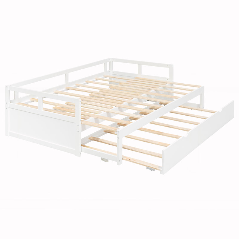 Lit de jour avec couchette, Blanc