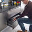 Ensemble d'armoires de garage gris Nova Series B (armoire)