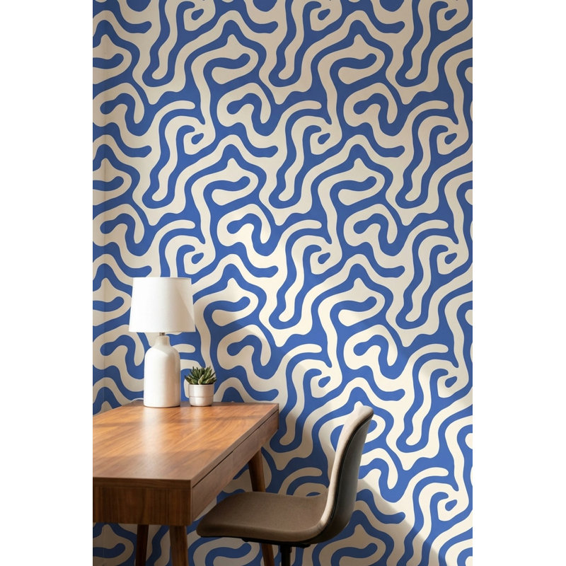 White Background Wallpaper Abstract Pattern Wall Mural