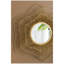 Miroir mural en métal D27x2,4 "pour la salle de bain