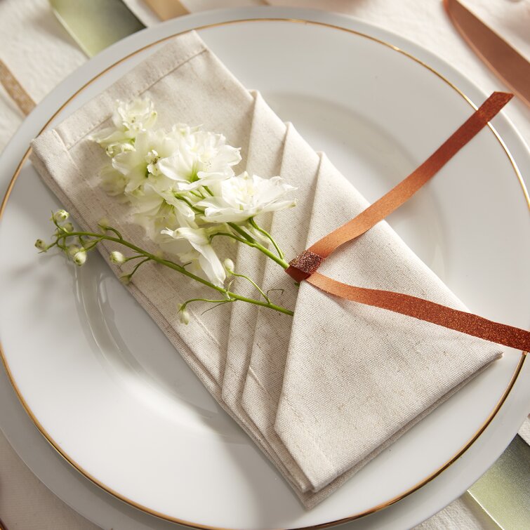 Coyuchi Sonoma Textured Organic Napkin, Set of 4 - Rust