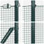 Vidaxl Fence With Posts Steel-116798230-116798235
