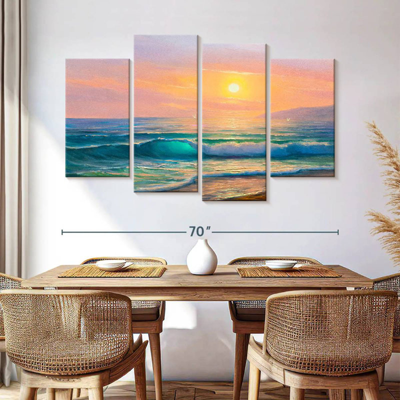 Alvord, soleil sur la mer, peinture