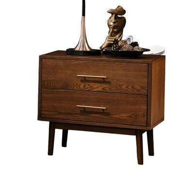 Bedroom Nightstand, Nightstand, Wood Bedside Table with Drawers for Bedroom