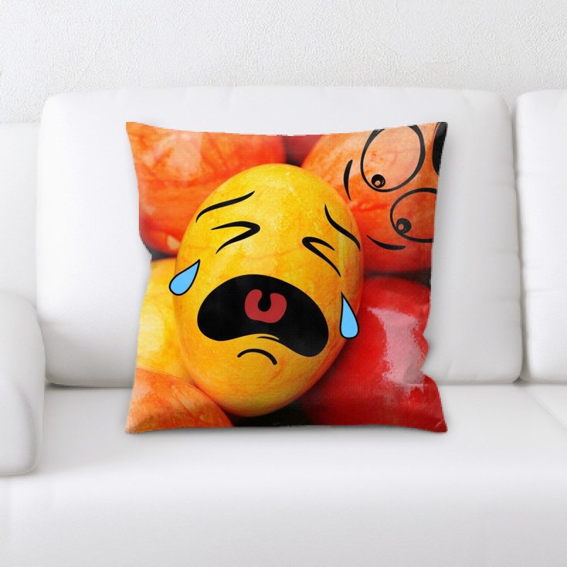 Microsuede Throw Pillow