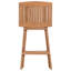 Teak Outdoor Stool