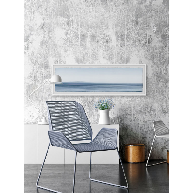 «Peaceful Waves», reproduction encadrée, H 15 po x l 45 po x P 1,5 po