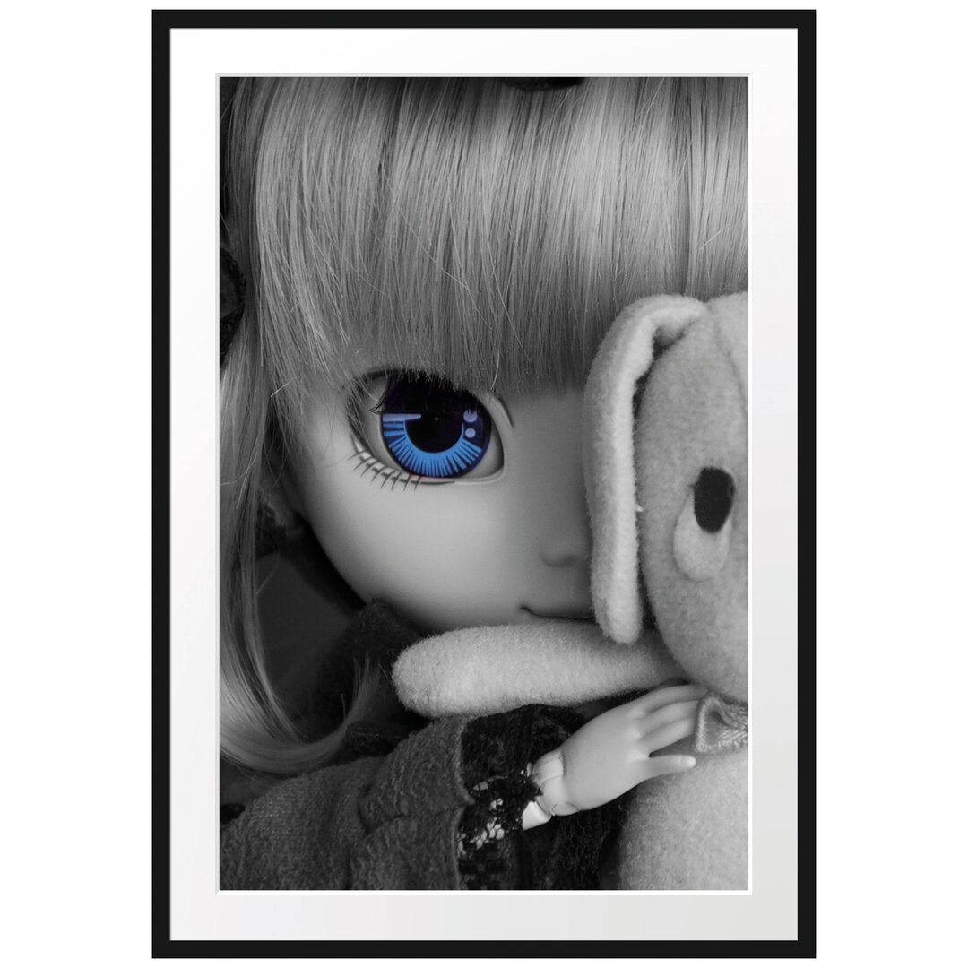 Gerahmtes Poster Rotkäppchen-Pullip