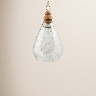 Single Light Glass Dimmable Pendant