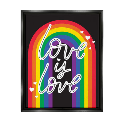 " Love LGBTQ Pride Rainbow " by Angela Nickeas
