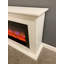 Georgia Suncrest 135.8 cm W White Electric Fireplace