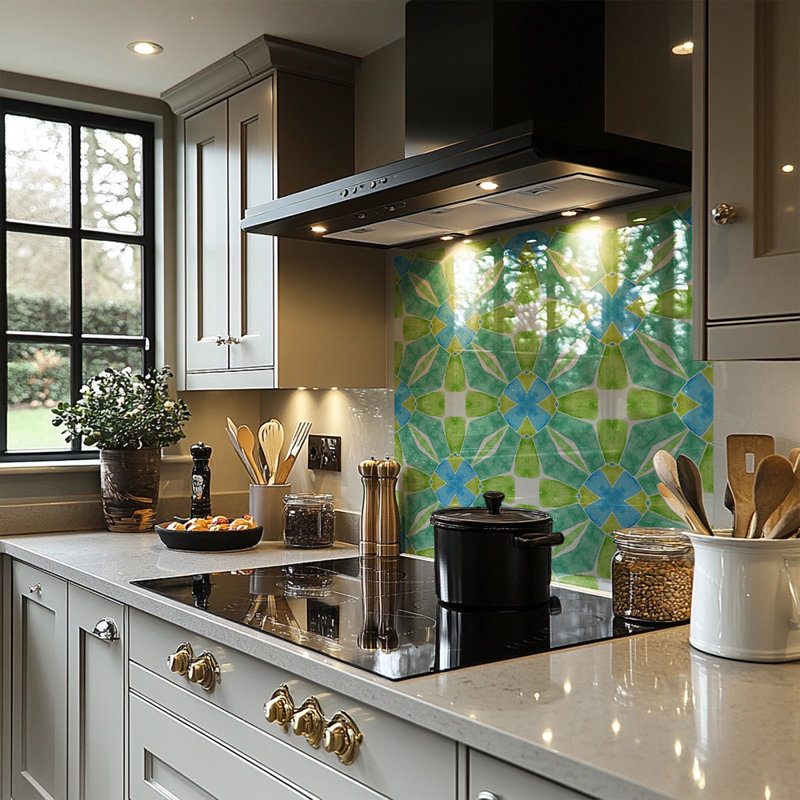 Optimal Boho Chic Splash Back, 70cm L x 50cm W