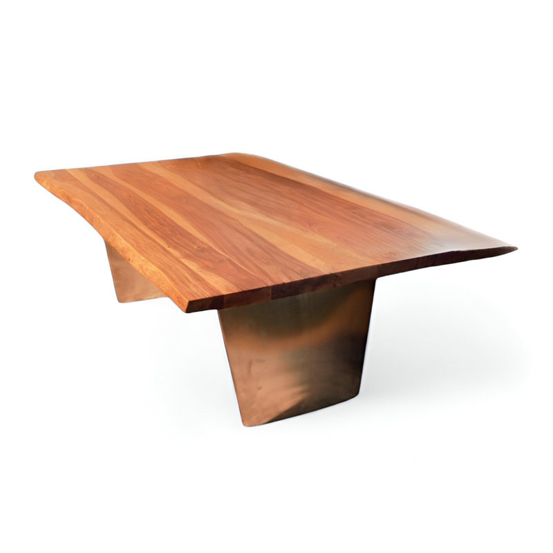 31" Natural Solid Wood Coffee Table