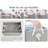 Storage Baskets For Organizing Shelves , Foldable Fabric Storage Bins With Handles, 3-Pack-610783397-610783398