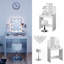 Lacey-Jade Dressing Table with Mirror