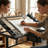 Adjustable Drawing Drafting Table-906734343