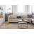 Martaveous Textured Lines Greige Area Rug-610347595