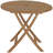 Cosper Round Teak Folding Outdoor Dining Table , in. W in. D-26610894