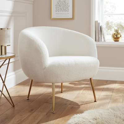 Upholstered Barrel Chair