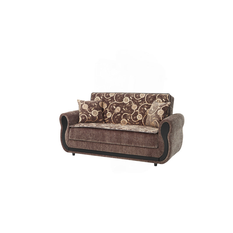 Causeuse convertible avec rangement Collection, Gris