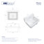 Mason 24" x 19" High-Back Farmhouse Laundry Sink, Vitreous China Wall-Mount Utility Sink