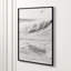 Rough Waves 2' Framed Photographic Print on Canvas