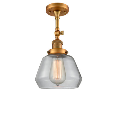 Chill Glass Semi Flush Mount