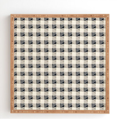 « horloge of pattern séville vichy », impression