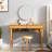 Bertasi Solid Wood Top Computer Desk