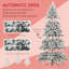 Arbre de Noël artificiel enneigé 8 pi