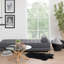 Wido Cross Legs Coffee Table