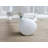Bucket Rotating Display Rack, White Metal Retail Rack INCLUDING 24 Plastic Clear Bin