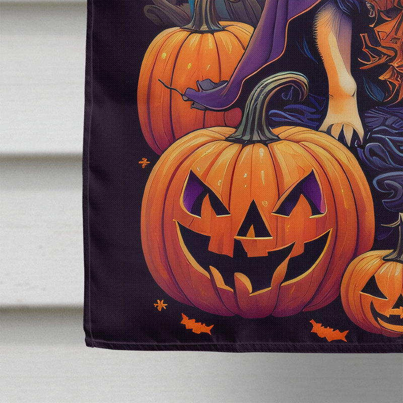 Jakameron Double Sided Polyester Halloween Garden Flag, 40" x 28"