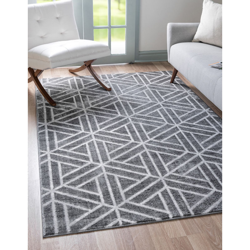 Tapis contemporain Clidy, Rectangle 9 pi x 12 pi