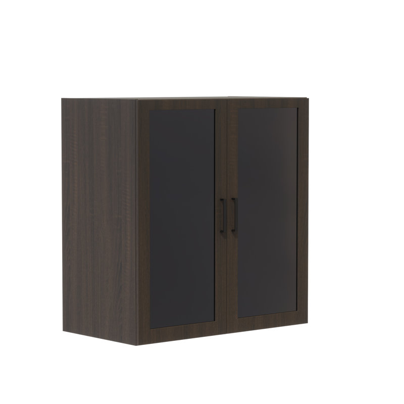 Armoire avec porte vitrée Mirella, Tabac du Sud